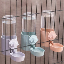 Automatic Pet Feeder Cage Hanging Bowl Water Bottle Food Container Dispenser For Puppy Cats Rabbit Birds Pet Feeding Product