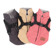 Warm Dog Clothes For Small Dog Windproof Winter Pet Dog Coat Jacket Padded Clothes Puppy Outfit Vest Yorkie Chihuahua Harness