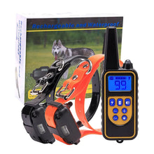 800m Electric Dog Training Collar Pet Remote Control Waterproof Rechargeable with LCD Display for All Size Shock Vibration Sound