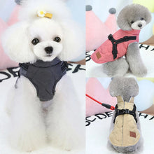 Warm Dog Clothes For Small Dog Windproof Winter Pet Dog Coat Jacket Padded Clothes Puppy Outfit Vest Yorkie Chihuahua Harness