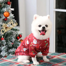 Christmas Pet Dog Clothes for Small Dogs Plus Fleece Puppy Cat Clothing Warm Winter Pets Sweater Chihuahua Festival Costume