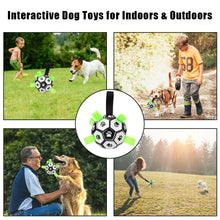 Dog Bite Chew Balls Pets Accessories Puppy Outdoor Training Soccer With Grab Tabs 15cm Interactive Pet Football Toys