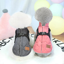 Warm Dog Clothes For Small Dog Windproof Winter Pet Dog Coat Jacket Padded Clothes Puppy Outfit Vest Yorkie Chihuahua Harness