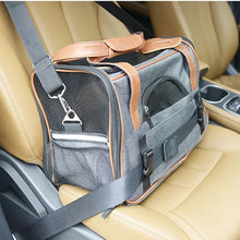 Dog Carrier Travel Car Seat Pet Carriers Portable Backpack Breathable Cat Cage Breathable Small Dog Travel Bag Airplane Approved