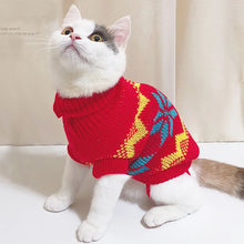 Cute Cat Sweater Costume Winter Warm Pet Clothes for Cats Katten Sphynx Pullover Mascotas Clothing Gatos Products for Animals