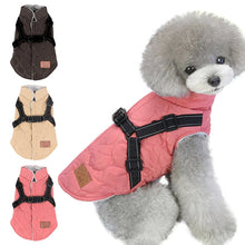 Warm Dog Clothes For Small Dog Windproof Winter Pet Dog Coat Jacket Padded Clothes Puppy Outfit Vest Yorkie Chihuahua Harness