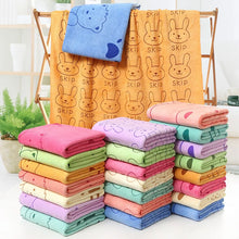 Soft Cartoon Pet Dog Cat Superfine Fiber Bath Towel Fast Dry Puppy Absorbent Hair Washcloth Super Large Supplies Multi-Function