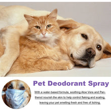 50ml Dog Cat Deodorizing Spray for Pets with Natural Plant Formula Pet Liquid Perfume Spray Long-Lasting Pet Perfume Deodorant