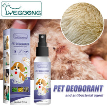 60ml Dog & Cat Deodorant With Natural Plant Formula Pet Liquid Perfume Spray  Pets Body Odor Removal Spray Long-Lasting Clean