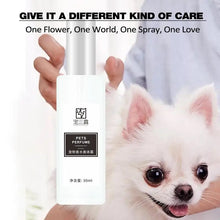 60ml Dog & Cat Universal Deodorant With Natural Plant Formula Pet Liquid Perfume Spray Relieve Pet Emotions And Reduce Stress