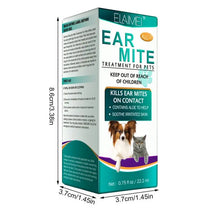 Pet Ear Cleaner Solution Natural Ear Cleaning Insect Oil Mite Remover Pet Ear Dirt Itching Remover Pet Health Care Accessories