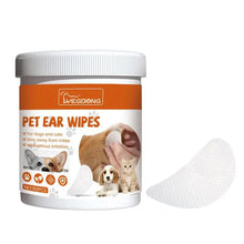 Pet Cleaning Wipes 60pcs Dog Cat Cochlear Care Wipes For Pet Ear Teeth And Eyes Household Pet Cleaning Supplies For Dogs & Cats