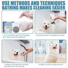 Mite Removal Bath Washing Soap With Bubble Net Anti Itch Body Deodorant Moisturizes Soothes Dog Cat Washing Soap Pet Supplies