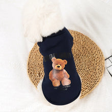 Cartoon Bear Dog Hoodies Lovely Pet Dogs Clothes For Small Medium Dogs Autumn Winter Puppy Sweatshirt Chihuahua Teddy T Shirt