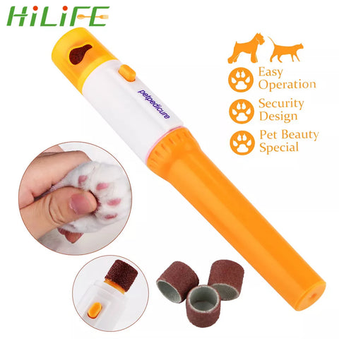 Dog Nail Clippers Quiet Electric Pet Nail Grinder Automatic Cat Claw Scissors Nail Trimmer Professional Pet Products