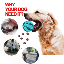 Soft Dog Toys Interactive Elastic Ball Food Super Tough Rubber Ball Supplies Pet Products Home Garden