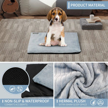 Dog Bed Self-heating Pet Mat Dog Blanket Cat Bed Small Medium Size Large Hot Mat Blanket  Thicker Warm Bed Pet Blanket