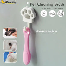 Dog Cat Cleaning Supplies Soft Pet Finger Brush Cats Brush Toothbrush Tear Stains Brush Eye Care Pets Cleaning Grooming Supplies