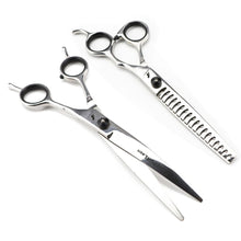 Dog Grooming Scissors Japan Stainless Thinning Shears Down Curved Scissors Pet Scissors Curve Shears Chunker Shears Dropshipping