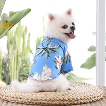 Hawaiian Beach Style Dog T-Shirts Thin Breathable Summer Dog Clothes for Small Dogs Puppy Pet Cat Vest Chihuahua Yorkies Poodle