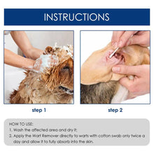 Pets Dog Wart Remover Natural Painless Animal Warts Skin Tag Treatment Liquid Eliminate Moles Warts Pet Cleaning Care Supplies