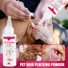 Pet Ear Cleanser Remove Earwax 42g Ear Plucking Powder Ear Cleaning Products Ear Canal Clean For Cats And Dogs Care Supplies