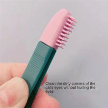 1/2/3PCS Pet Comb Tear Stain Brushes Eye Care Kitten Eye Rub Toothbrush Tear Stains Brush Eco-friendly Pets Cleaning Grooming