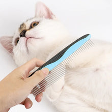 Cat Comb Stainless Steel Cat Brush Professional Combs for Cats Grooming Dog Hair Knot Opening Massage Cats Brush Pet Supplies