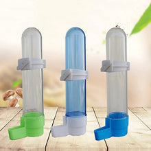 Pet Bird Plastic Auto Feeder Parrot Cockatiel Feeding Water Drinker Cup Bowl Dispenser Cage Supplies