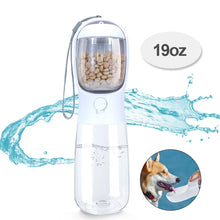 Portable Dog Water Bottle with Storage Food and Water Container For Small Dog Pets Feeder Bowl Outdoor Travel Dog Drinking Bowls