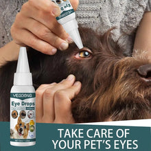 10ml Pet Dog Cats Eye Drops Puppy Care Eye Cleaning Remover Eyes Tear Liquid Health Care Eye Grooming Drops Pets Dog Stain W1H4