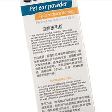 Pet Ear Powder Excess Hair Removing Powder Healthy Care Avoid Ear Canal Parasites Pet Ear Cleaning Supplies 20E