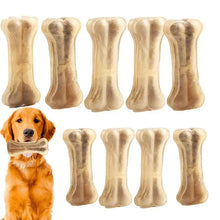 Dog Teething Bone Beef Flavor Puppy Chew Bone Safe Molar Teeth Clean Stick Food Treats Dogs Bones For Puppy Accessories