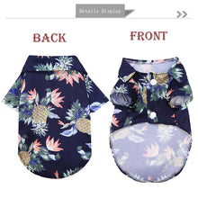 Hawaiian Beach Style Dog T-Shirts Thin Breathable Summer Dog Clothes for Small Dogs Puppy Pet Cat Vest Chihuahua Yorkies Poodle