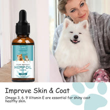 30ml Dog Body Care Hemp Seed Essential Oil Relieves Stress, Improves Skin and Coat. Pet Skincare Products.