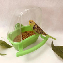 1 Pcs Bird Cage Feeder Parrot Birds Water Hanging Bowl Parakeet Feeder Box Pet Cage Plastic Food Container Bird Supplies