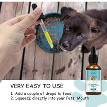 30ml Dog Body Care Hemp Seed Essential Oil Relieves Stress, Improves Skin and Coat. Pet Skincare Products.