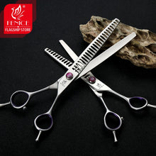 Fenice 7.0/8.0inch Professional Dog Grooming Scissors Thinning Chunker Shears JP440C Pets Dogs Groomer Tools