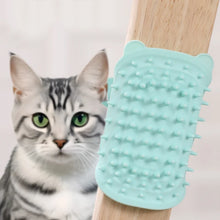 Pet Cat Hair Removal Massage Comb Cats Scratching Rubbing Brush kitten Grooming Self Cleaning Wall Corner Cat Scratcher Combs