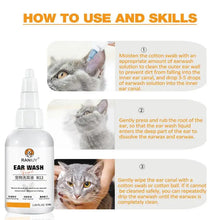 50ml Pet Ear Cleaner Pet Ear Excess Mites Removes Healthy Care Anti-ticks Cleaning Supplies Dog And Cat Products