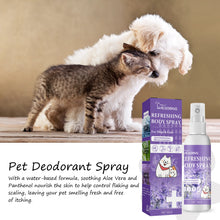 50ml Dog Cat Deodorizing Spray for Pets with Natural Plant Formula Pet Liquid Perfume Spray Long-Lasting Pet Perfume Deodorant