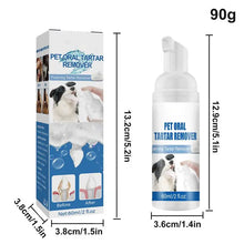 Pet Tartar Remover Pet Tooth Cleaning Foam Oral Cleanser For Dogs Cats Dental Care Foam Freshen Breath Foam For Pets Cats Dogs