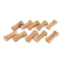 10Pcs Crystal Leather Pressing Bone Chews Snack Food Treats Dogs Bones For Pet Puppy Supplies Dog Toys New 2021