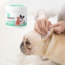 Pet Ear Cleaning Wipes Dog Cat Eyes Cleaner Pet Tear Stain Remover Pet Cleaning Supplies Puppy Kitten Cat Dog Eye Ear Care Wipes