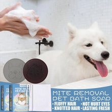 Mite Removal Bath Washing Soap With Bubble Net Anti Itch Body Deodorant Moisturizes Soothes Dog Cat Washing Soap Pet Supplies