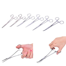 First Aid Kits Hemostatic Clamp Forceps Stainless Surgery Special Tools Pet Plucking Pliers For Outdoor Traveling Hiking