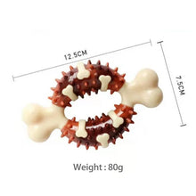 1pcs Pet Toy Ring Cleaning Teeth Bones Dogs Bones Toys For Pet Puppy Supplies Pets Chewing Toy Snack Food Treats