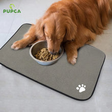 Pet Placemat Dog Food bowl Mat Cat Dog Drinking Feeding Placemat Waterproof Pet Bowl Pad Feeder Easy to Clean Dog Food Mat