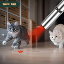 Laser Funny Cat Stick USB Rechargeable 3 In 1 Multi Pattern Purple Cat Toy Interactive Funny Cat Training Laser Pen Pet Supplies