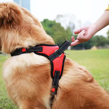 K9 Dog Harness Vest Reflective  Small Medium Large Big Dogs Chest Strap with Handle Adjustable Outdoor Training Pet Harness Set